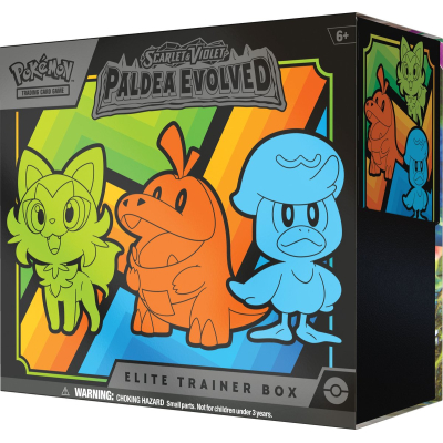 Pokémon Scarlet & Violet - Paldea Evolved Elite Trainer Box