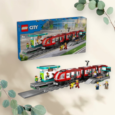 LEGO City Stadstram en Station - 60423