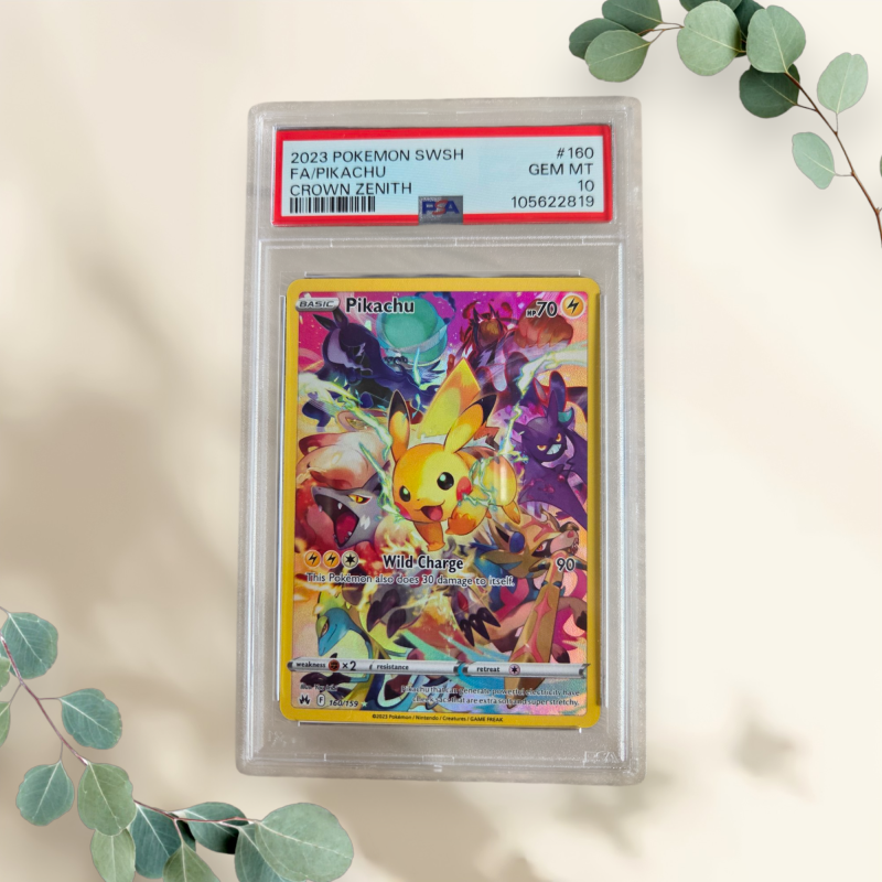 Pikachu 2023 Crown Zenith PSA 10 - Pokémon