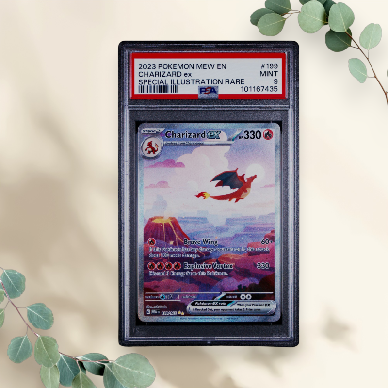 Charizard EX 2023 151 #199 PSA 9 - Pokémon