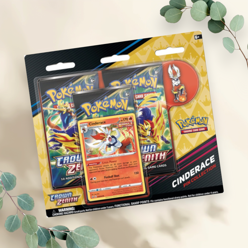 Crown Zenith Pin Collection Cinderace - Pokémon