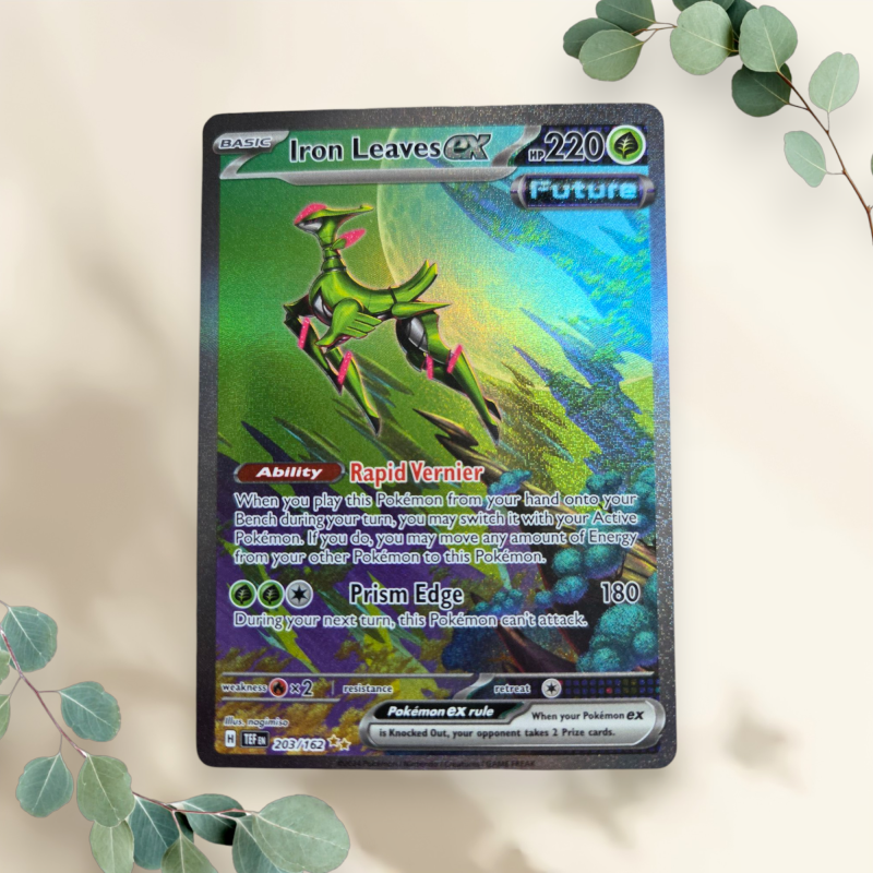 Iron Leaves EX 2024 Temporal Forces 203/162 - Pokémon