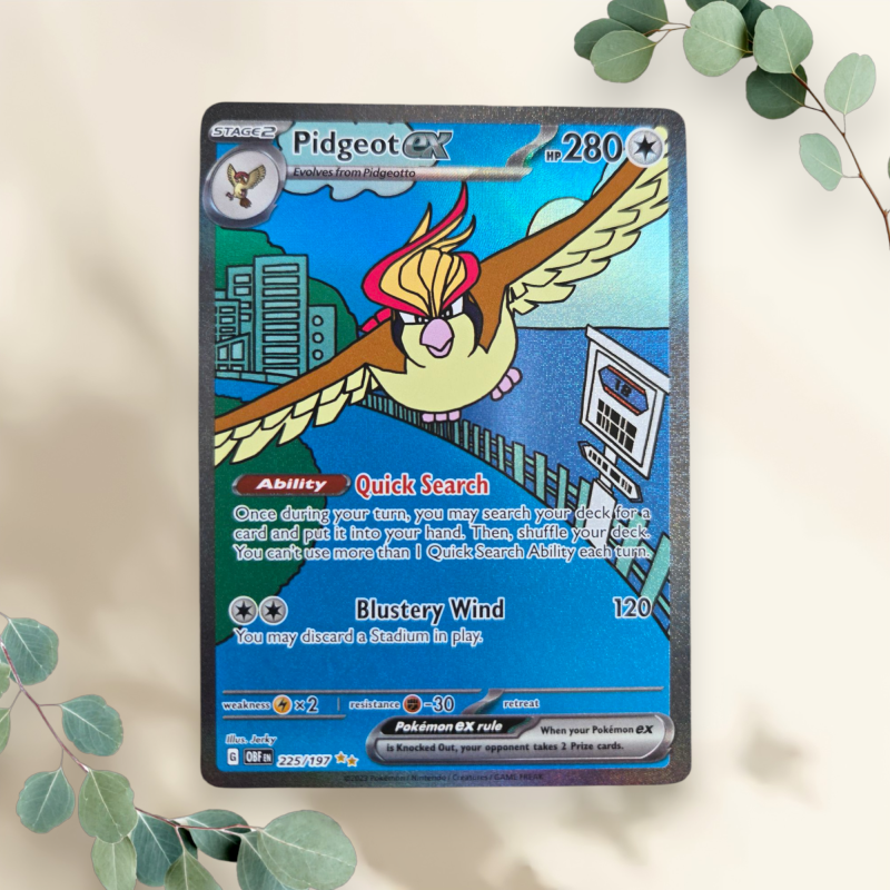 Pidgeot 2023 Obsidian Flames 225/197 - Pokémon
