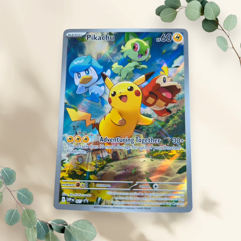 Pikachu Promo 2023 Paldea Evolved #027 - Pokémon