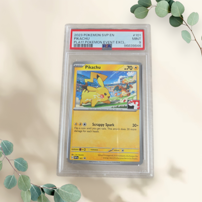 Pikachu Play Promo PSA 9 - Pokémon Pikachu Play Promo PSA 9 - Pokémon