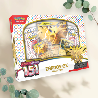 Scarlet & Violet 151 Zapdos ex Box - Pokémon