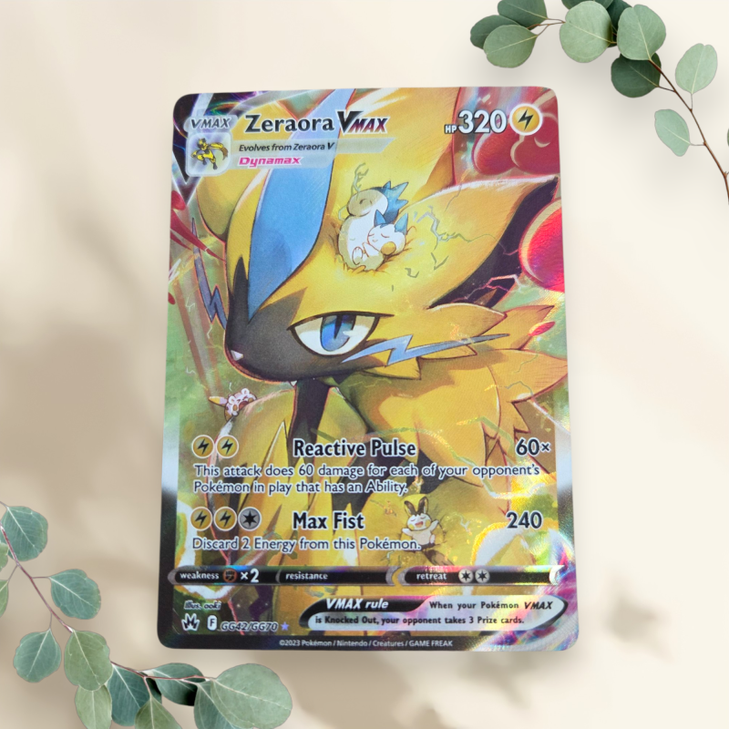 Zeraora Vmax 2023 Crown Zenith GG42/GG70 - Pokémon