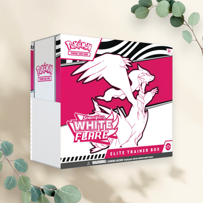 Scarlet & Violet White Flare Elite Trainer Box - Pokémon