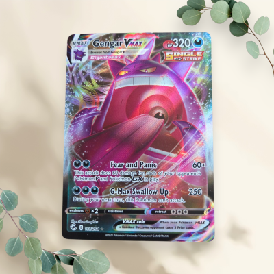 Gengar VMax 2021 Fusion Strike 157/264 - Pokémon Gengar VMax 2021 Fusion Strike 157/264 - Pokémon